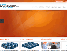 Tablet Screenshot of kasetkalip.com
